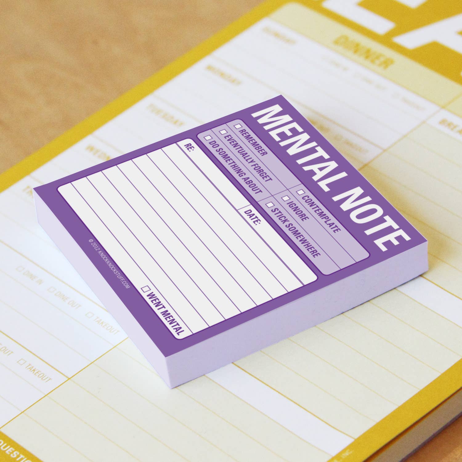 Mental Note Sticky Notes - Bria Blair Creative