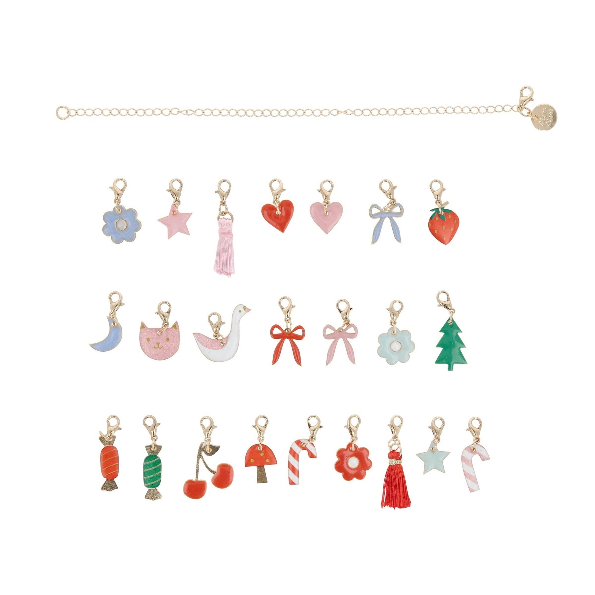 Meri Meri x Liberty Charm Bracelet Advent Calendar - Bria Blair Creative