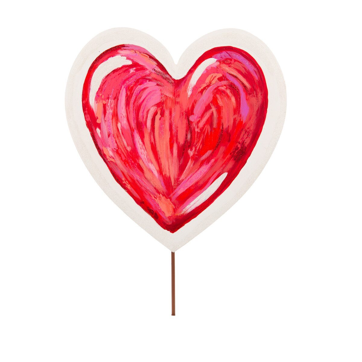 Messy Red Heart Sign - Bria Blair Creative