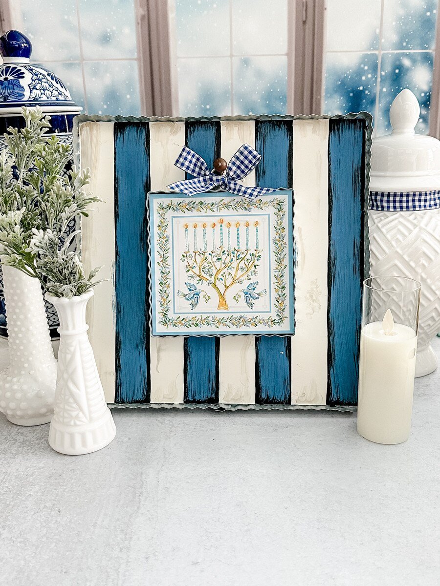 Mini Beck's Menorah - Bria Blair Creative