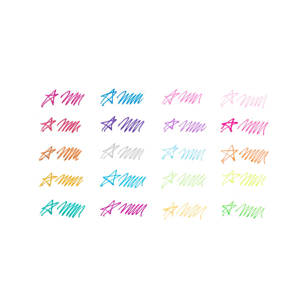 Mini Doodlers Fruity Scented Gel Pens - Set of 20 - Bria Blair Creative