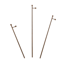 Mini Gallery & Charm Stakes - Rust, S/3 - Bria Blair Creative