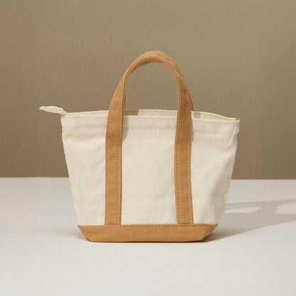 Mini Multi Purpose Compact Canvas Tote Bag : Light Blue - Bria Blair Creative