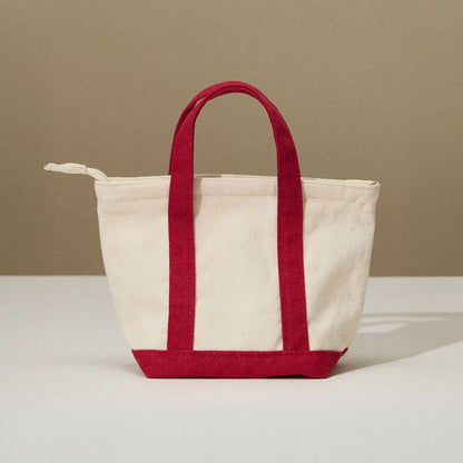 Mini Multi Purpose Compact Canvas Tote Bag : Light Blue - Bria Blair Creative