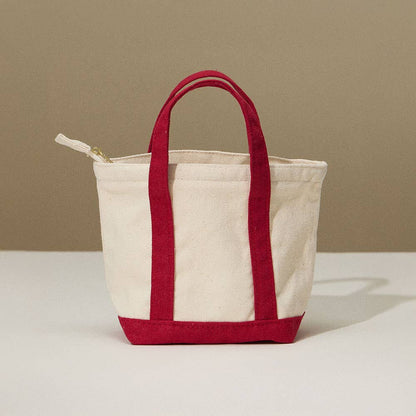 Mini Multi Purpose Compact Canvas Tote Bag : Light Blue - Bria Blair Creative