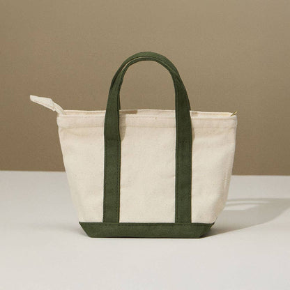 Mini Multi Purpose Compact Canvas Tote Bag : Light Blue - Bria Blair Creative
