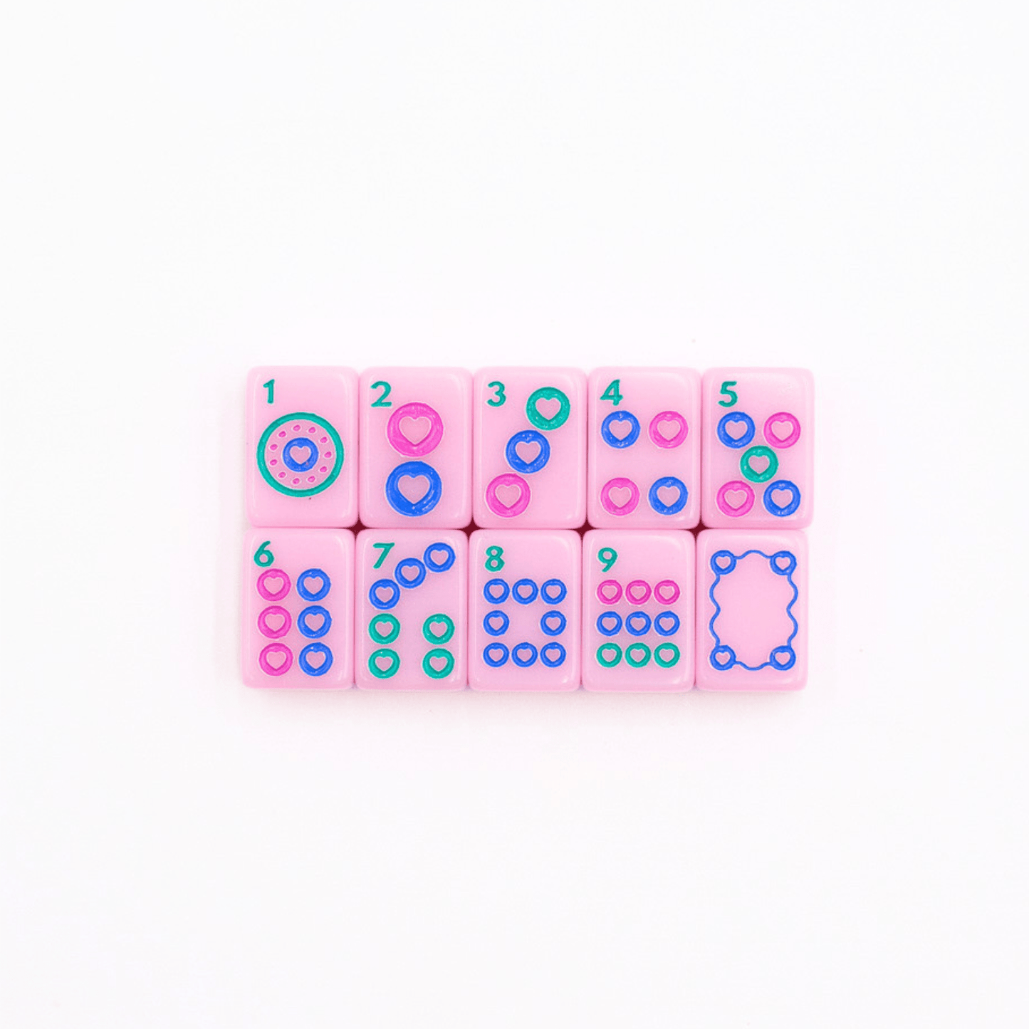 MINI TRAVEL MAHJONG | Mini Anywhere Series | Pink - Bria Blair Creative