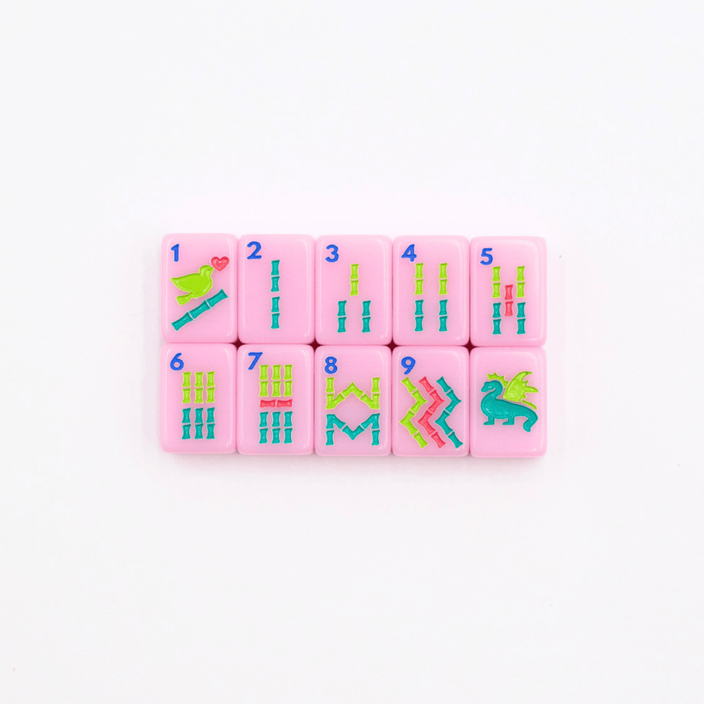 MINI TRAVEL MAHJONG | Mini Anywhere Series | Pink - Bria Blair Creative
