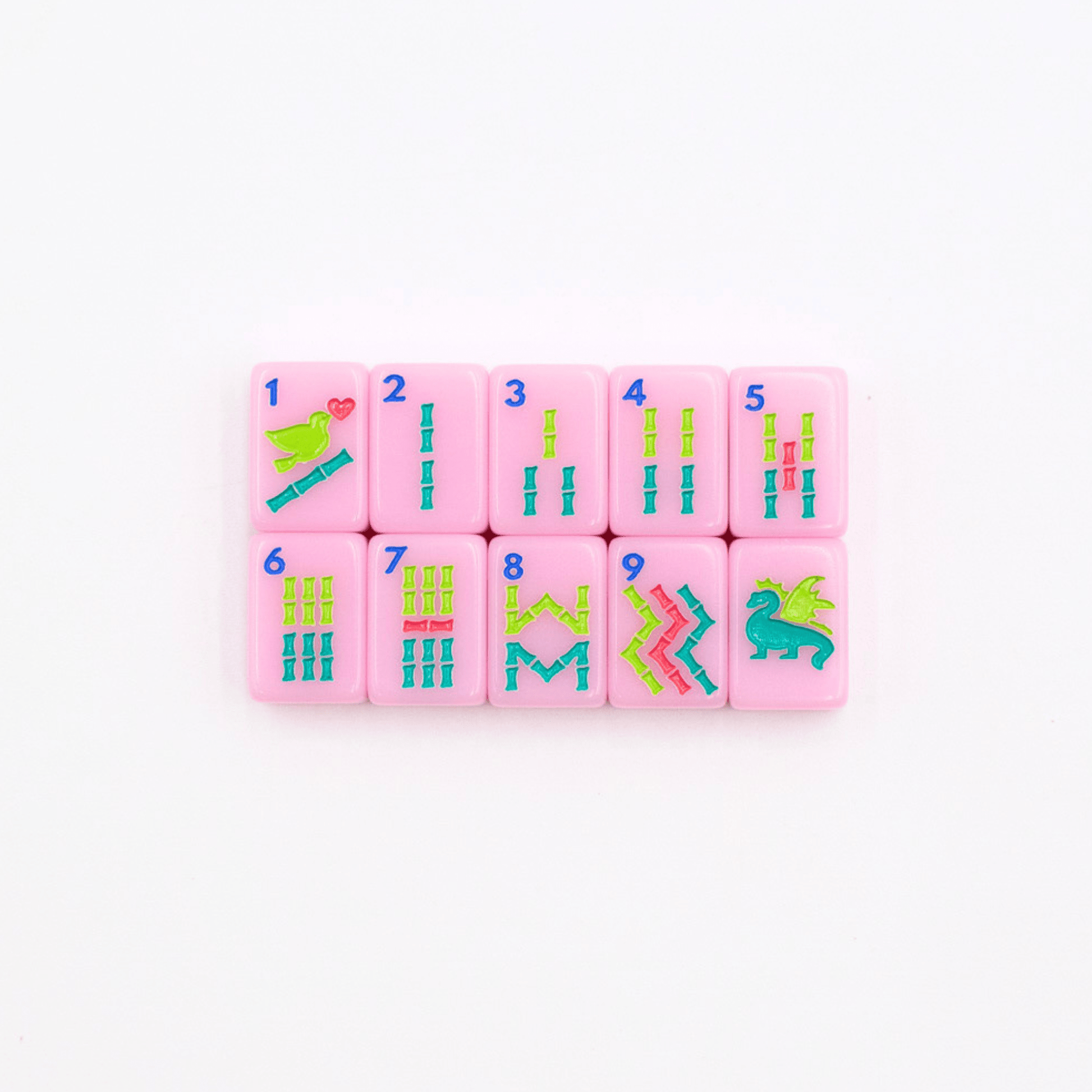 MINI TRAVEL MAHJONG | Mini Anywhere Series | Pink - Bria Blair Creative