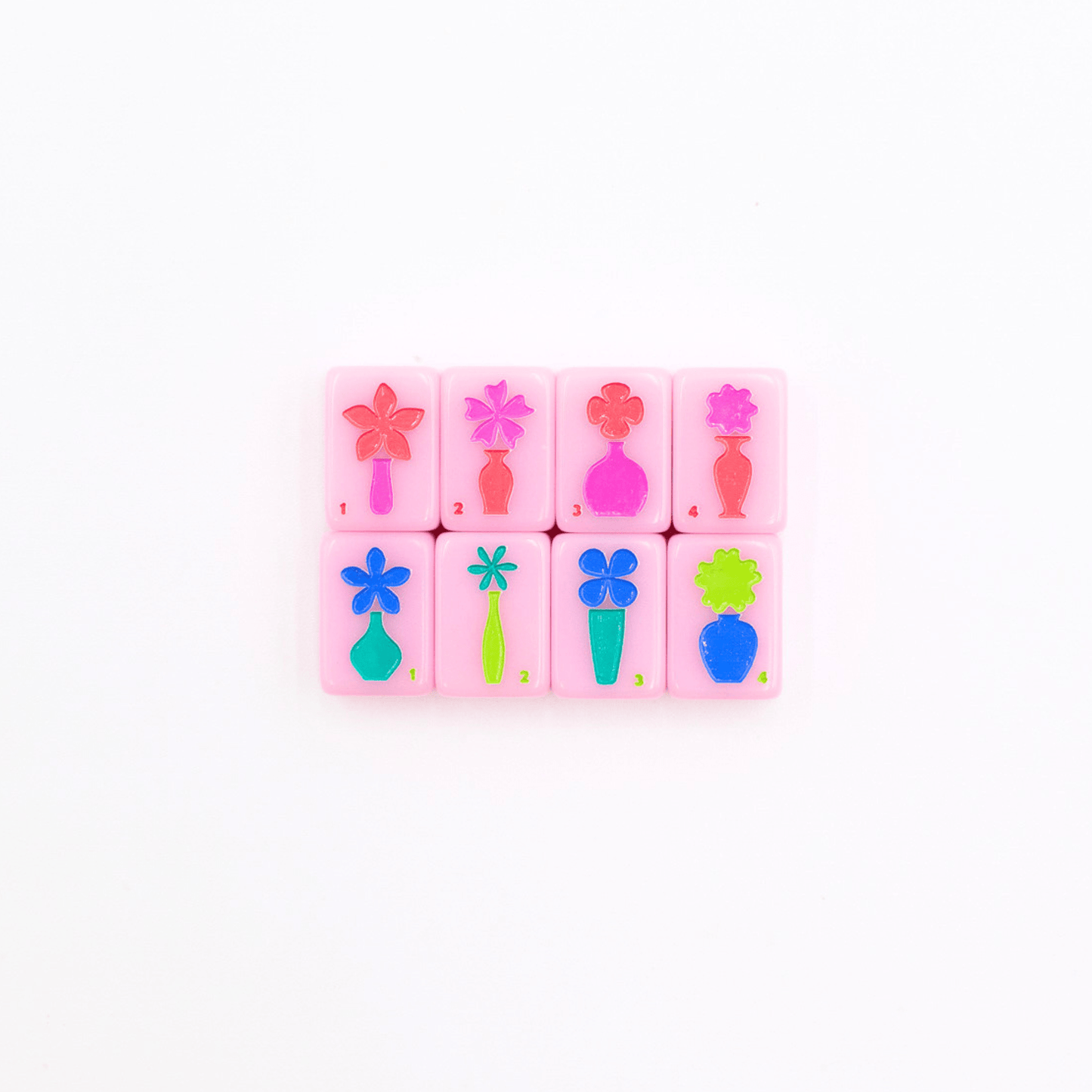 MINI TRAVEL MAHJONG | Mini Anywhere Series | Pink - Bria Blair Creative