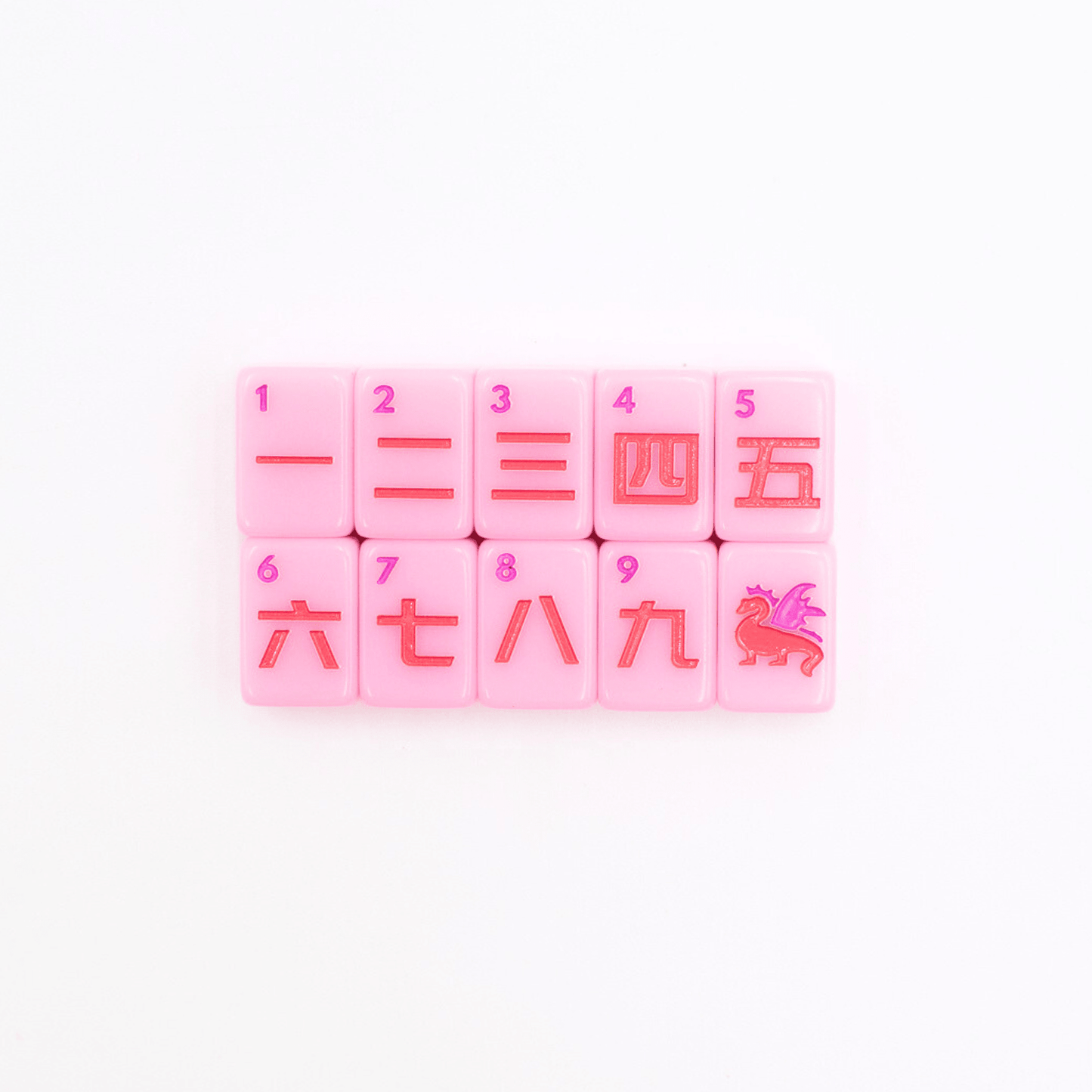 MINI TRAVEL MAHJONG | Mini Anywhere Series | Pink - Bria Blair Creative