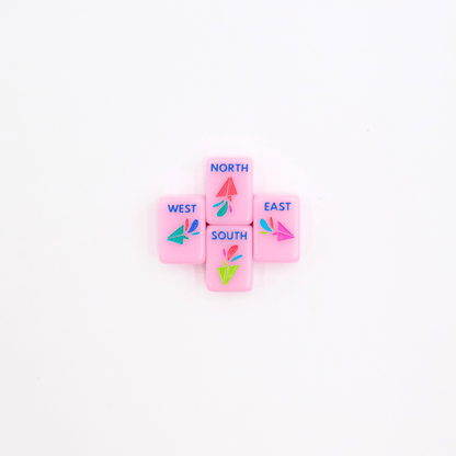 MINI TRAVEL MAHJONG | Mini Anywhere Series | Pink - Bria Blair Creative