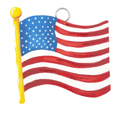 Mini Waving Flag Charm - Bria Blair Creative
