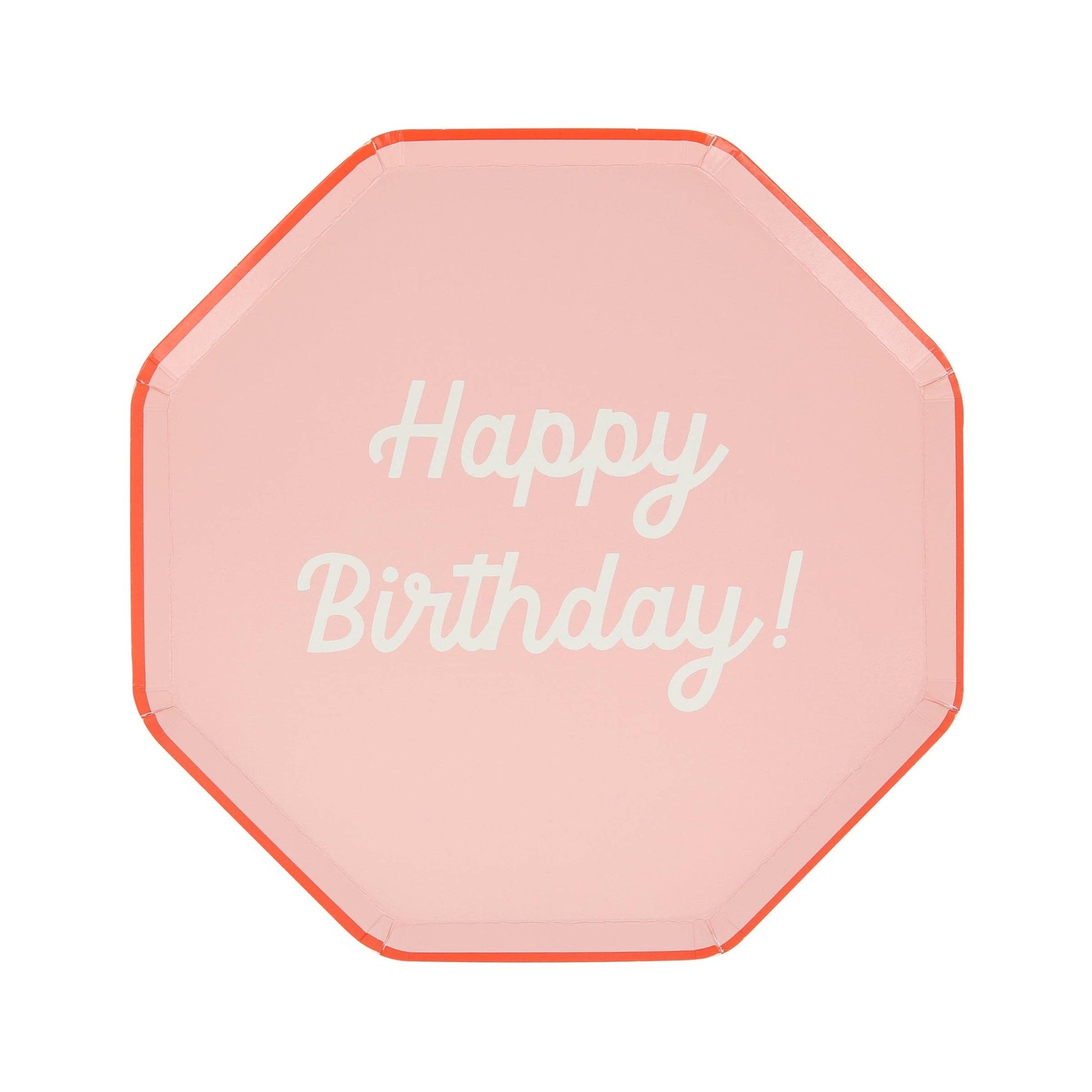 Mixed Happy Birthday Side Plates - Bria Blair Creative