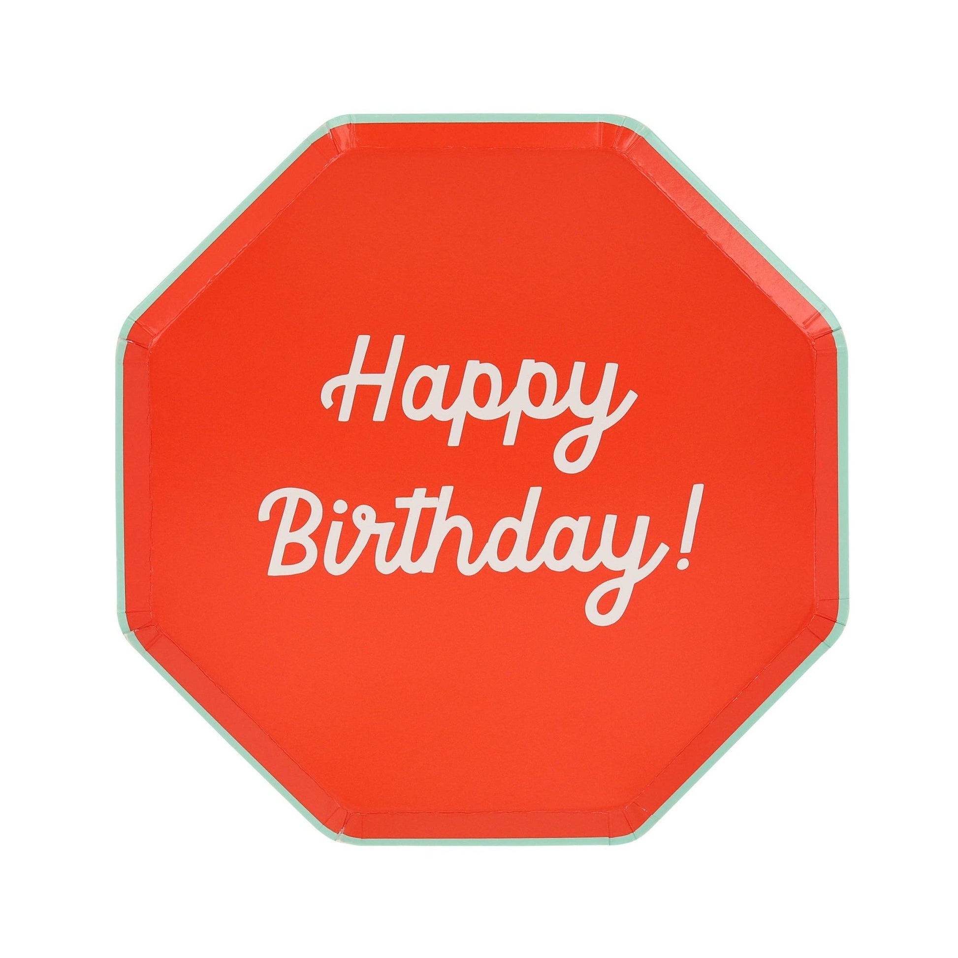 Mixed Happy Birthday Side Plates - Bria Blair Creative