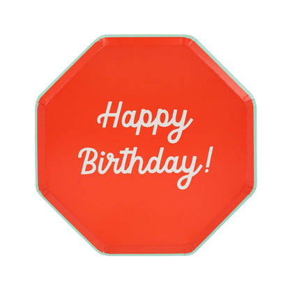 Mixed Happy Birthday Side Plates - Bria Blair Creative