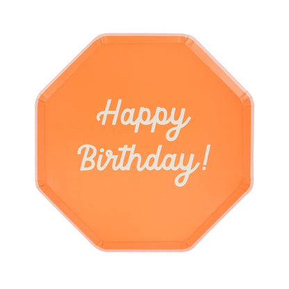 Mixed Happy Birthday Side Plates - Bria Blair Creative