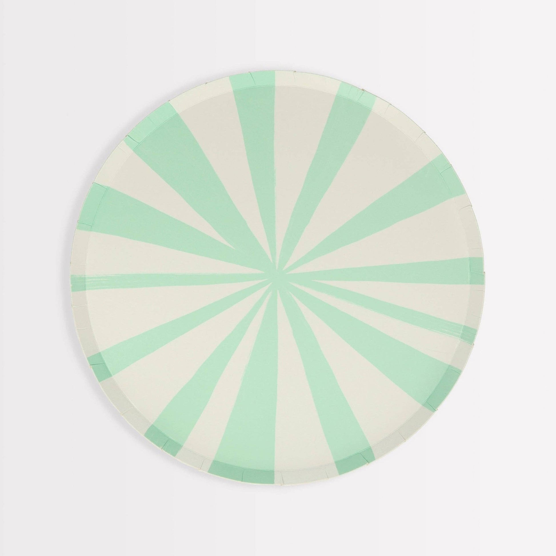 Mixed Stripe Side Plates - Bria Blair Creative