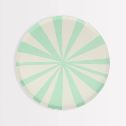 Mixed Stripe Side Plates - Bria Blair Creative