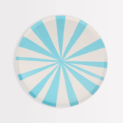 Mixed Stripe Side Plates - Bria Blair Creative