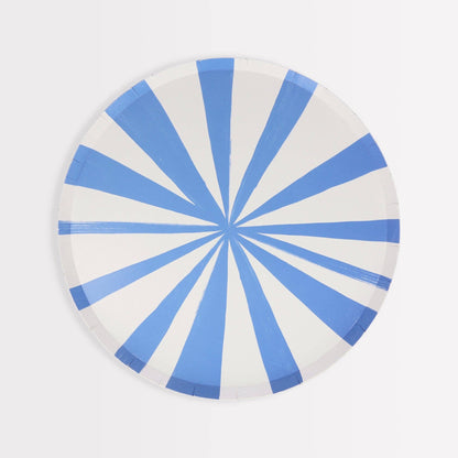 Mixed Stripe Side Plates - Bria Blair Creative