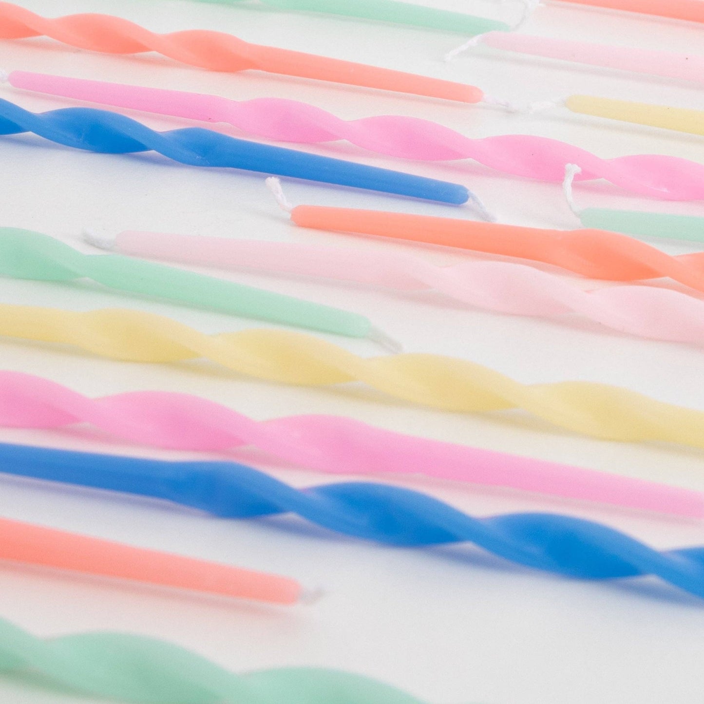 Mixed Twisted Long Candles - Bria Blair Creative