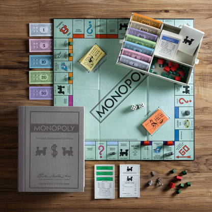 Monopoly Vintage Bookshelf Edition - Bria Blair Creative