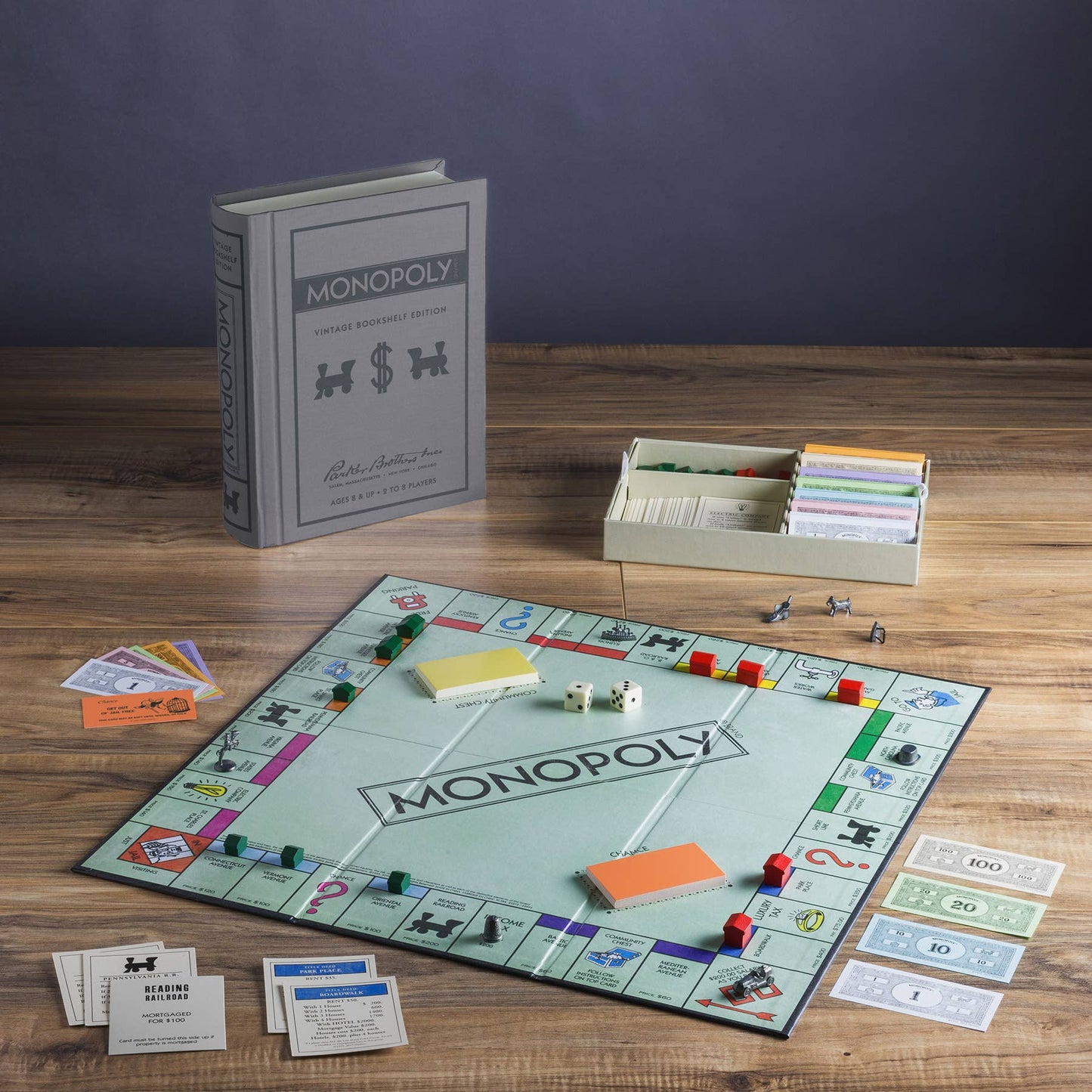 Monopoly Vintage Bookshelf Edition - Bria Blair Creative