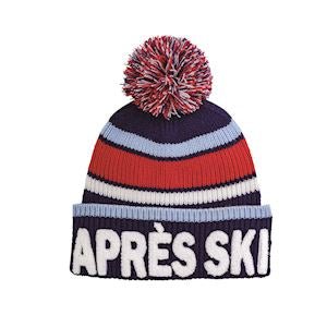 MudPie Apres Ski Hat Blue - Bria Blair Creative