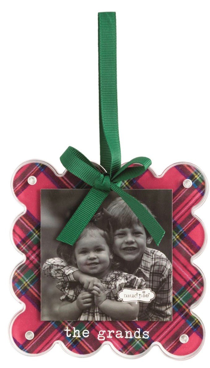 MudPie The grands acrylic photo ornament - Bria Blair Creative