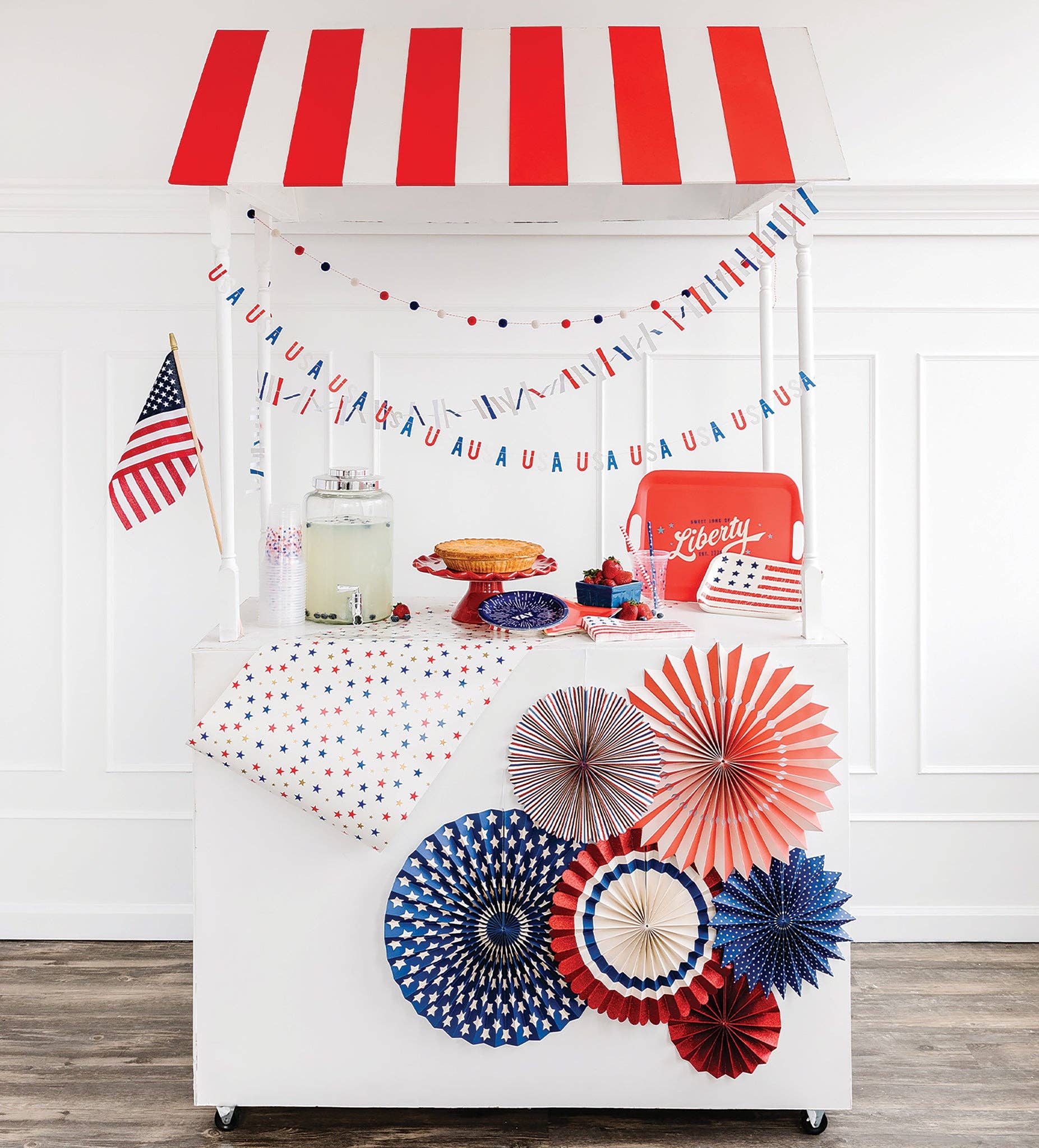Multi Stars Paper Table Runner - Bria Blair Creative