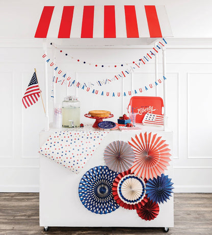 Multi Stars Paper Table Runner - Bria Blair Creative