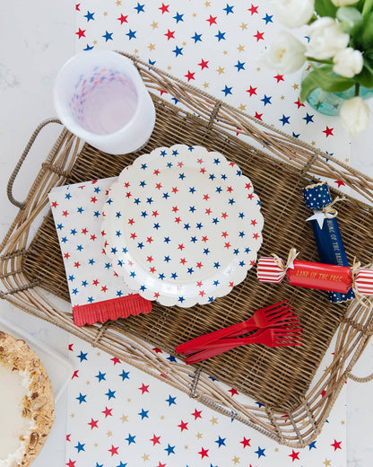 Multi Stars Paper Table Runner - Bria Blair Creative
