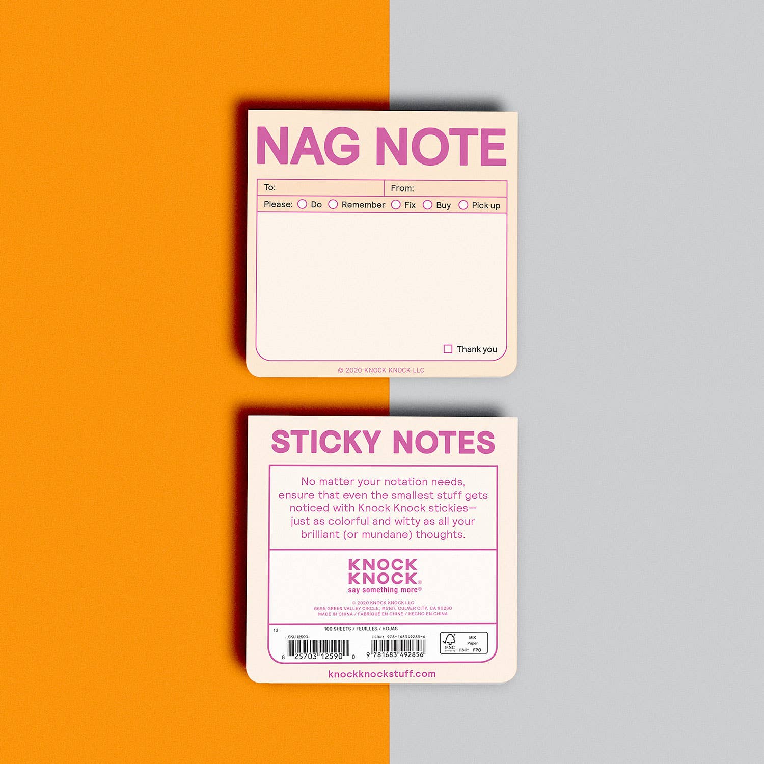 Nag Note Sticky Notes (Pastel Version) - Bria Blair Creative