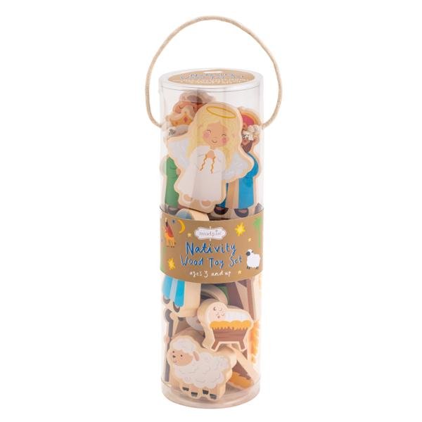 Nativity Wood Toy Set - Bria Blair Creative