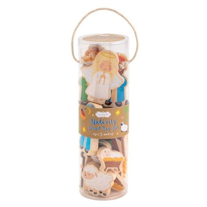 Nativity Wood Toy Set - Bria Blair Creative