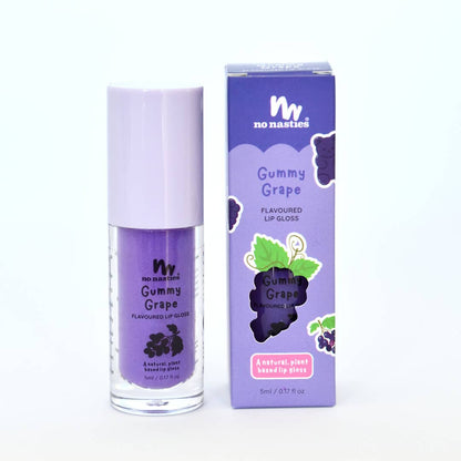Natural Kids Lip Gloss Wands - Multiple Flavours available: Gummy Grape - Purple - Bria Blair Creative