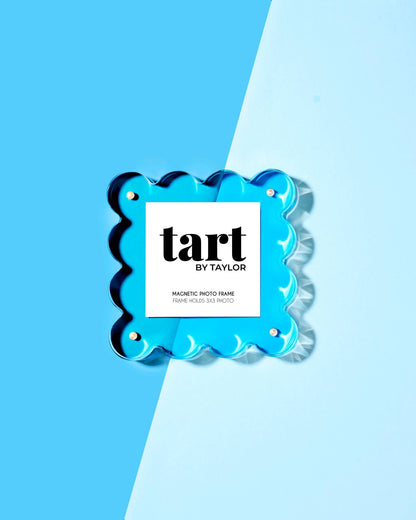 Neon Blue Mini Acrylic Picture Frame - Bria Blair Creative