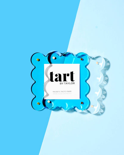 Neon Blue Mini Acrylic Picture Frame - Bria Blair Creative