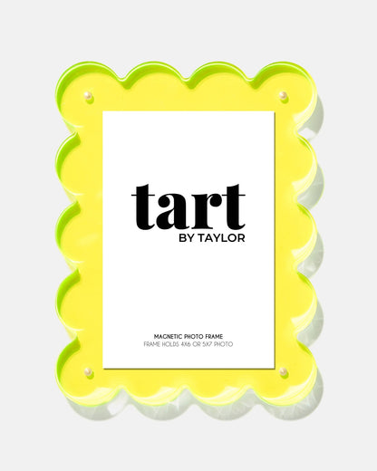 Neon Lime Acrylic Picture Frame - Bria Blair Creative