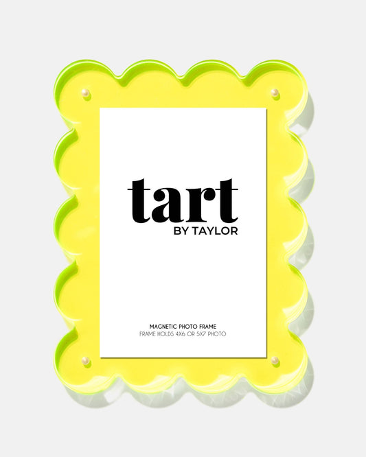 Neon Lime Acrylic Picture Frame - Bria Blair Creative