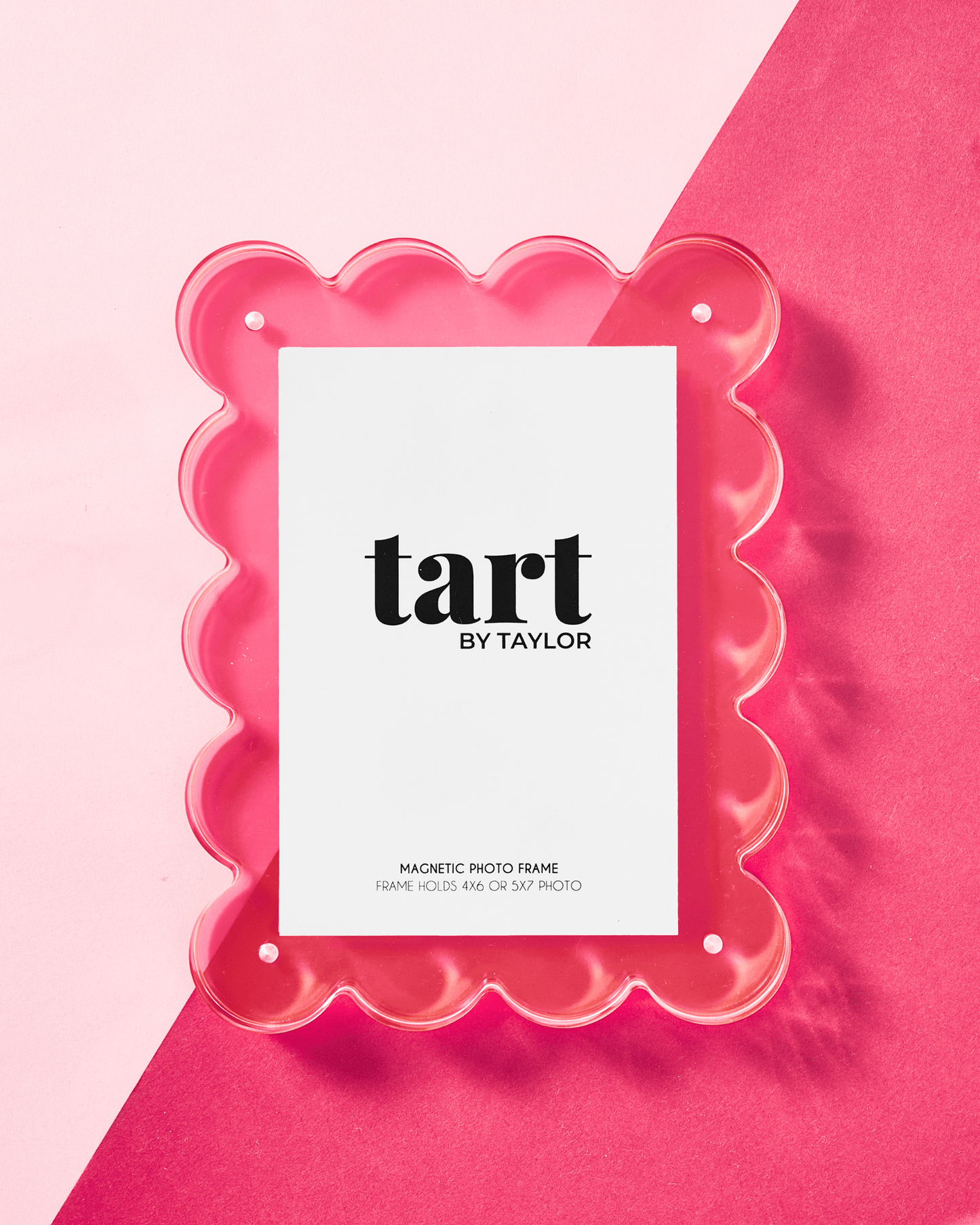 Neon Pink Acrylic Picture Frame - Bria Blair Creative