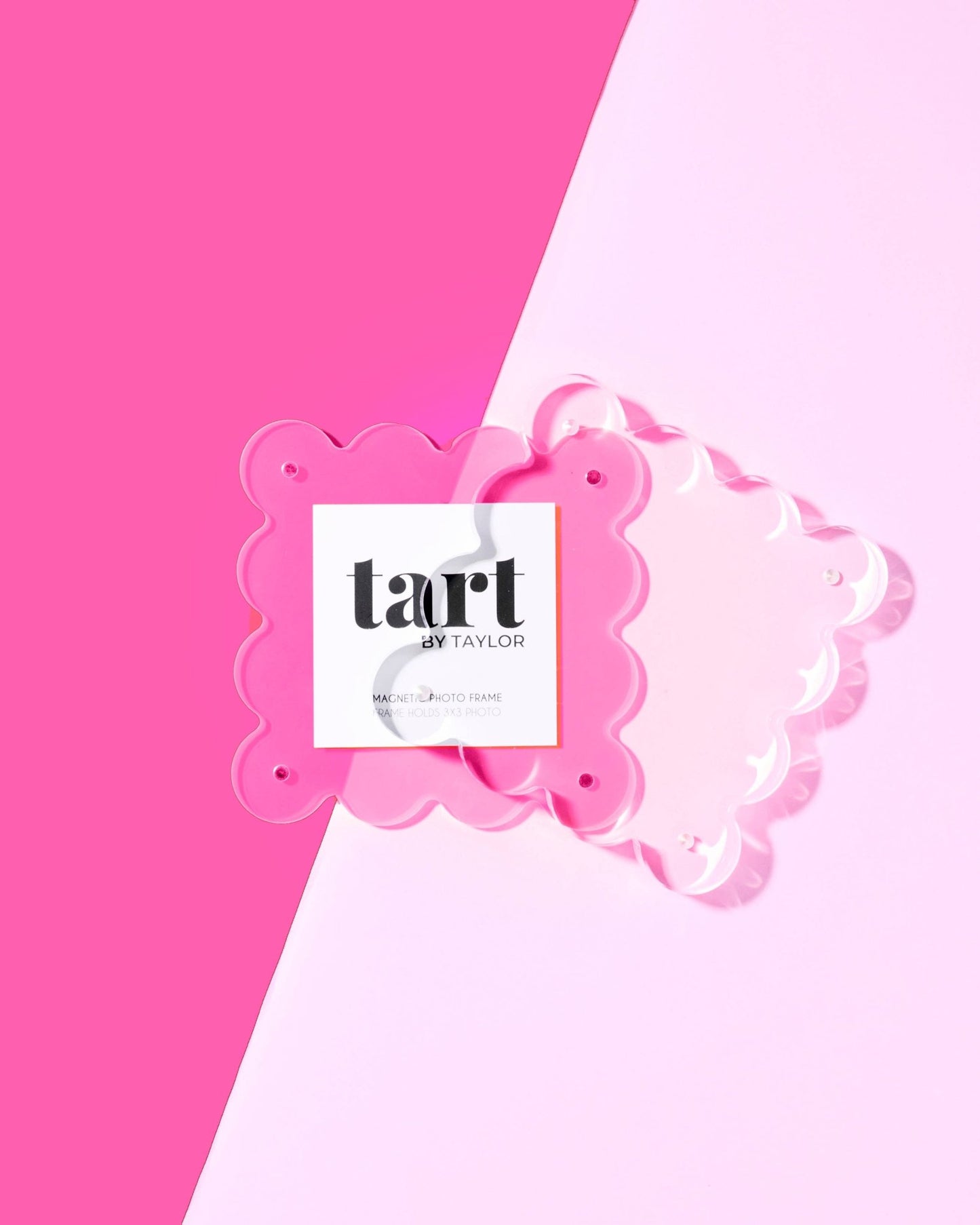 Neon Pink Mini Acrylic Picture Frame - Bria Blair Creative