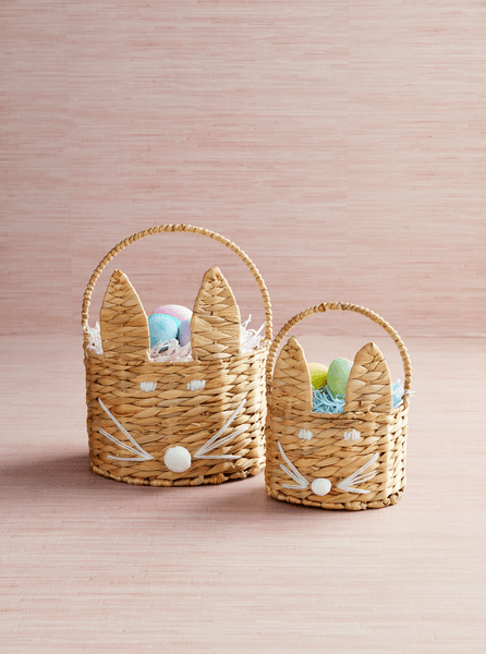 Nested Hyacinth Easter Baskets - Set of 2 - Bria Blair Creative