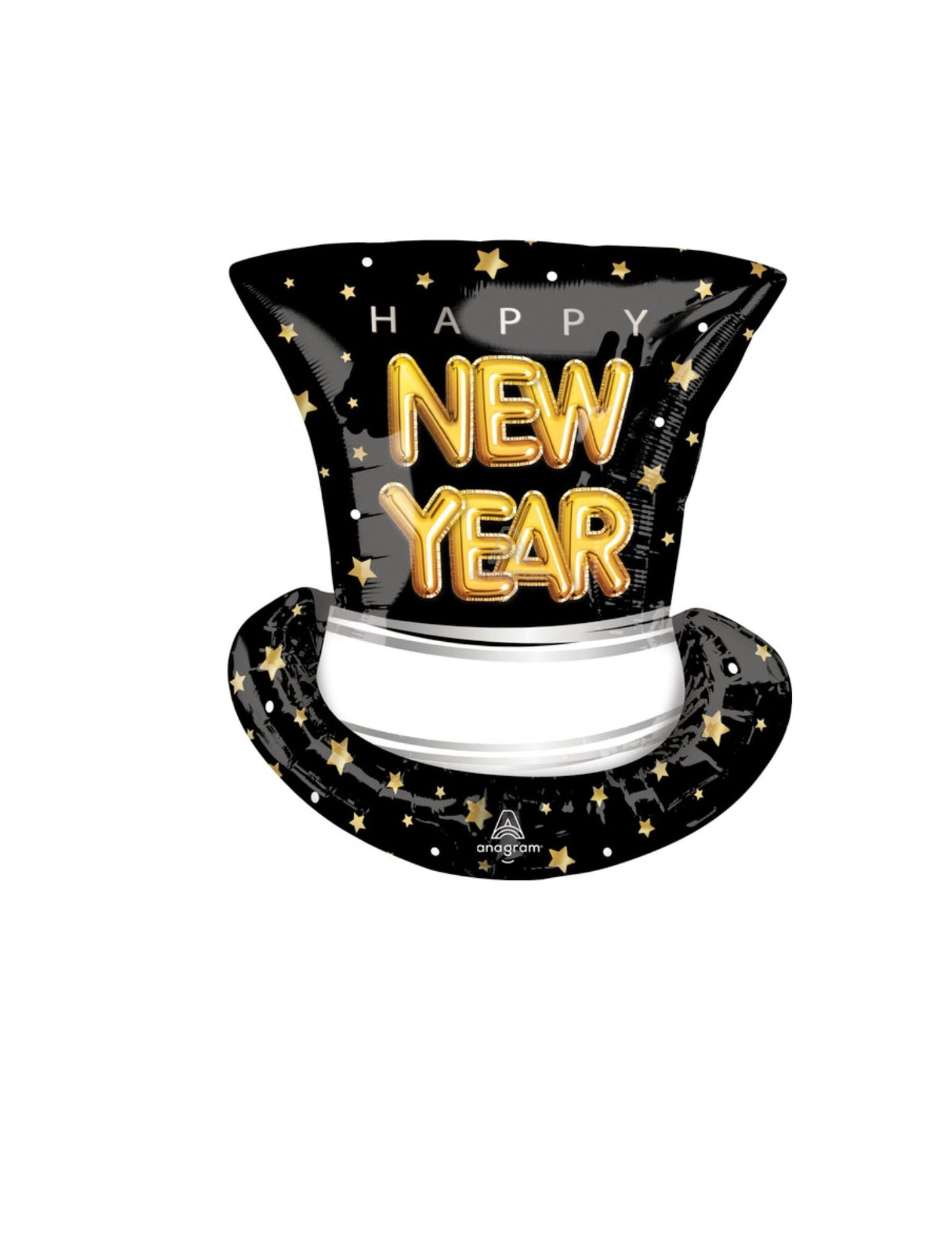 New Years Eve Hat Balloon - Bria Blair Creative