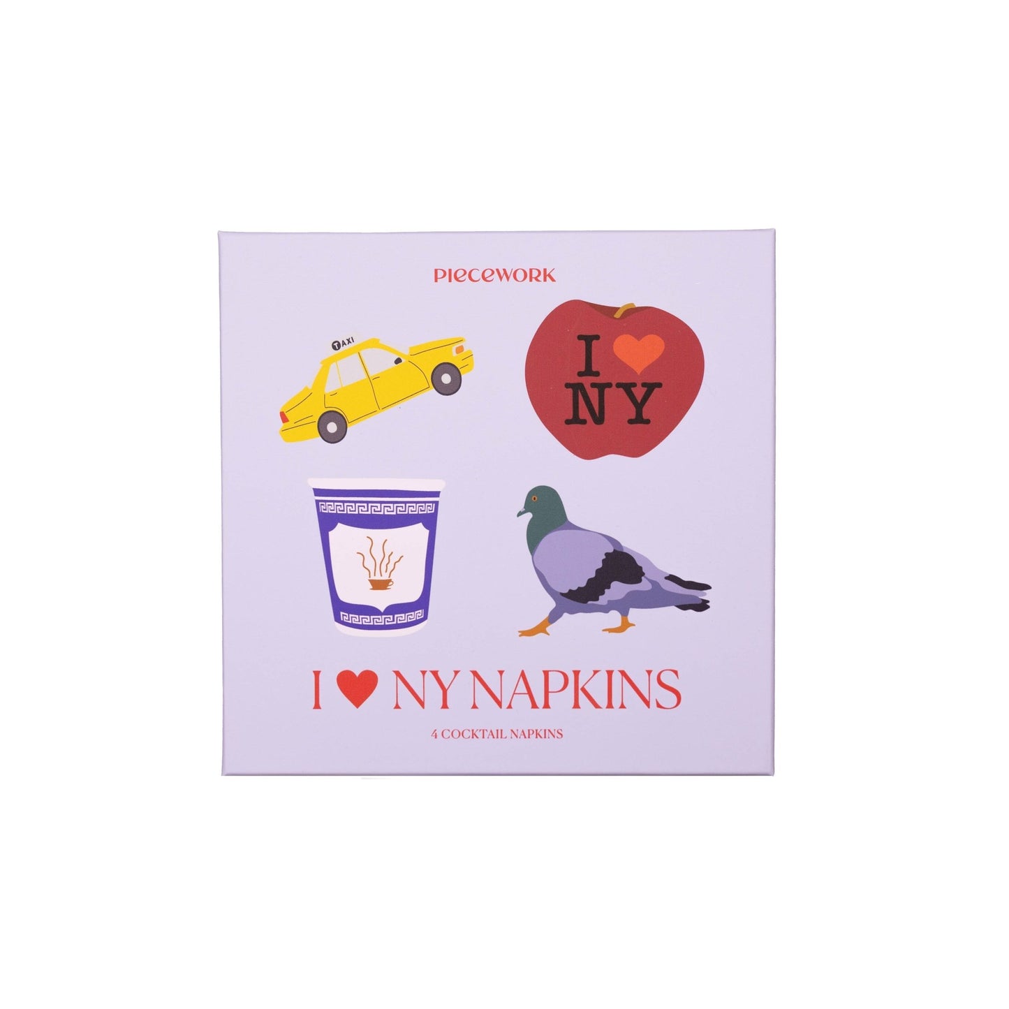 ✨NEW✨I❤️NY Cocktail Napkins - Set of 4 - Bria Blair Creative