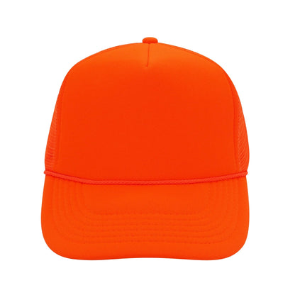 Nissun Neon Color Foam Mesh Trucker Hats Caps, Blank Two Tone Snapbacks: Neon Green/White - Bria Blair Creative