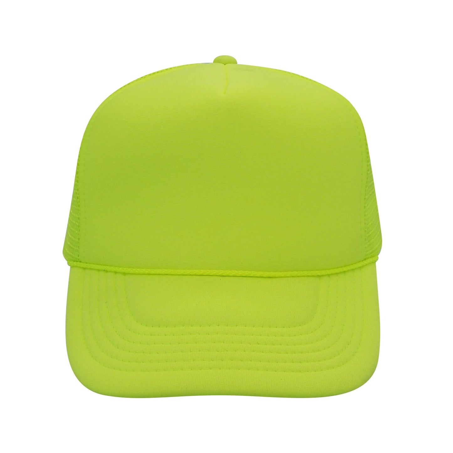 Nissun Neon Color Foam Mesh Trucker Hats Caps, Blank Two Tone Snapbacks: Neon Pink - Bria Blair Creative