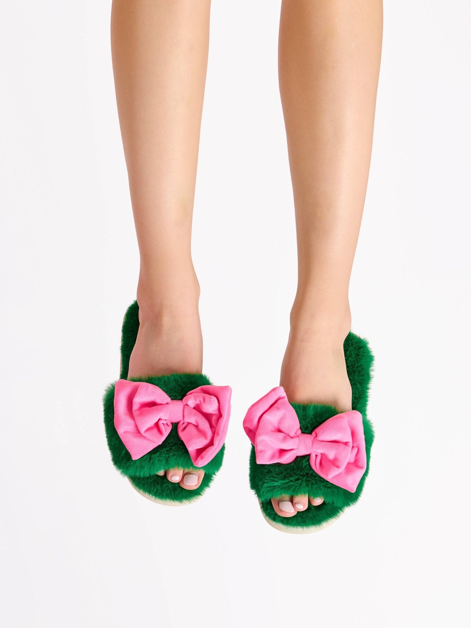 NOELLE SLIPPERS: PINK / S/M - Bria Blair Creative