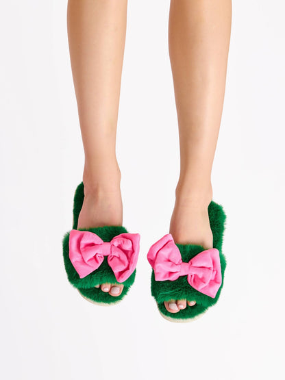 NOELLE SLIPPERS: PINK / S/M - Bria Blair Creative